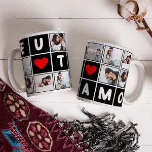 Caneca Dia dos Namorados Eu te Amo