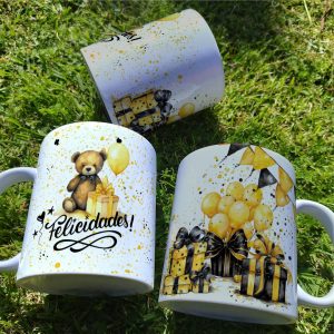 Caneca Personalizada Aniversário Felicidades