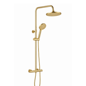 Kit Duche PRD Termostático Dourado