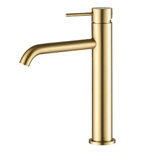 Monocomando Lavatório Alto DELUXE Dourado
