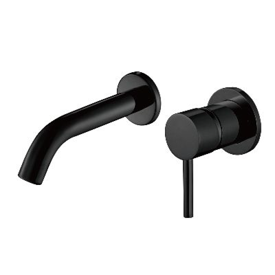 Monocomando Lavatório Redondo Preto (9600PR)