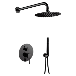 Kit Redondo p/Duche 2 Vias PRETO