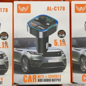 Transmisor FM Bluetooth Altomex AL-C178 5,1A 2 Usb E Entrada Cartao De Memoria