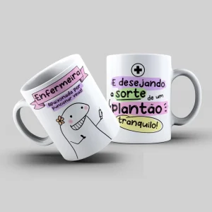 Caneca Flork Profissão Enfermeira Personalizada