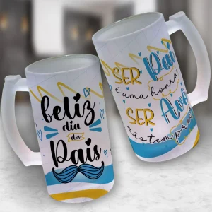 Caneca Chopp Dia dos Pais (Ser Pai É…)