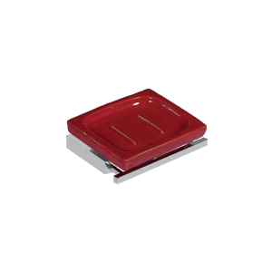 Saboneteira ALFA LUX Cor (Vermelha/Preta/Branca)