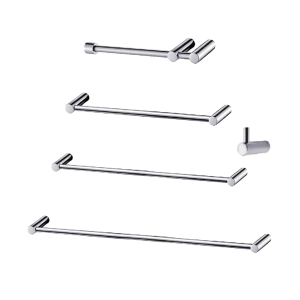 Kit Toalheiro Cilíndrico 5 Peças