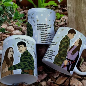 Caneca Dorama Pousando no Amor