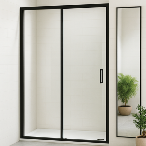 Resguardo Frontal de Duche GF Preto
