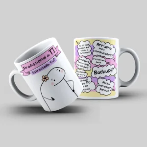 Caneca Flork Profissão T.I Personalizada