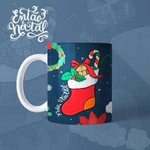 Caneca Feliz Natal 325ml
