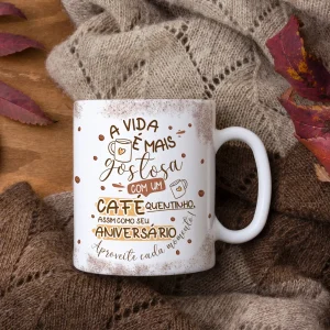 Caneca Personalizada Aniversário