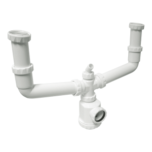 Sifão Duplo s/Válvula com Tomada 1”1/2