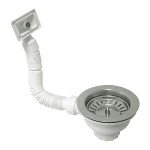 Válvula Roscada c/Cesta Inox e Anti-Inundação 1”1/2-Ø115