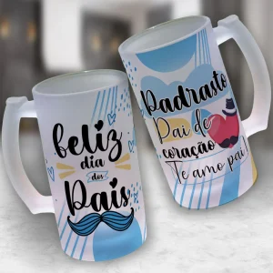 Caneca Chopp Dia dos Pais (Pai Padrasto)