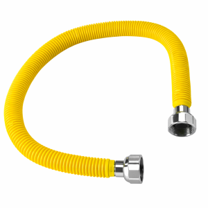 Ligação Extensível Inox p/Gás c/Revestimento F/F 3/4×3/4