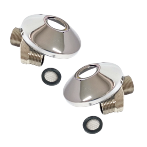Kit Excêntrico Especial 3cm 1/2×3/4 Cromado