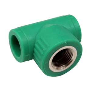 Tê Rosca Fêmea PPR Verde