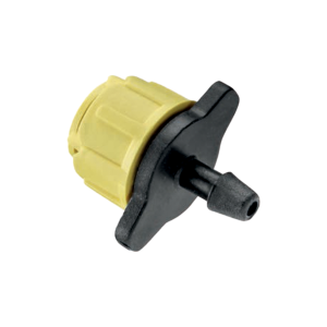 Gotejador Reg. Grande Caudal 0-40 L/H Amarelo