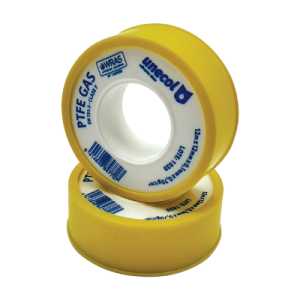 Fita Teflon Especial p/Gás 12x12x0.1 mm