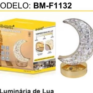 Luminaria De Mesa Lua B max BM-F1132