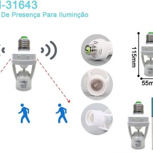 Sensor De Pressenca Para Lumincao