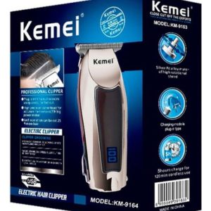 Máquina De Acabamento Kemei Cabelo E Barba Sem Fio Km-9164