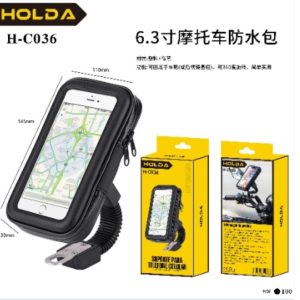 Suporte Case Capa Celular À Prova D’água 6,3” Gps Moto Bike HOLDA H-C036