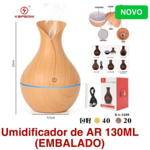 Umidificador De AR 130ML Kapbom Ka-1608
