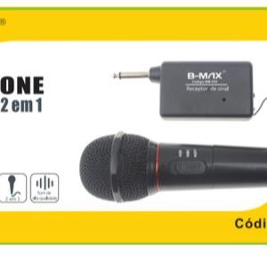 Microfone Sem Fio B-MAX BM-242