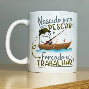 Caneca Personalizada Dia dos Pais Pai Pescador