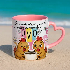 Caneca Frase Engraçada Se não der Certo