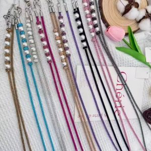 Cordao de Ombro Strass Transversal de Seguranca Bolsa Alca Celular Pescoso YL GS015