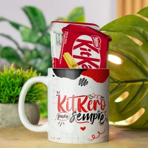 Caneca de Páscoa KitKat “Kitkero Pra Sempre”