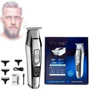 Máquina De Acabamento Kemei KM-5027 Cabelo E Barba Sem Fio