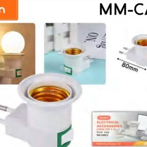 Plug De Tomada E-27 Leon MM-CAR672