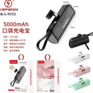 Carregador Portatil 5000mah Kapbom KA-9552