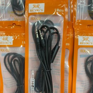 Cabo Relog’s De Audio C/microfone P2 P3 1m RX-02