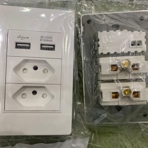 Tomada Com 2USB