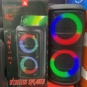 Caixa De Som KTS-1297 Bluetooth Com LED RGB