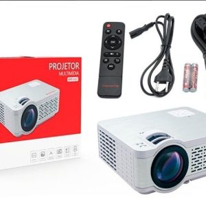 Projetor Led 2400 Lumens 120 Polegadas Original Tomate MPR-5007