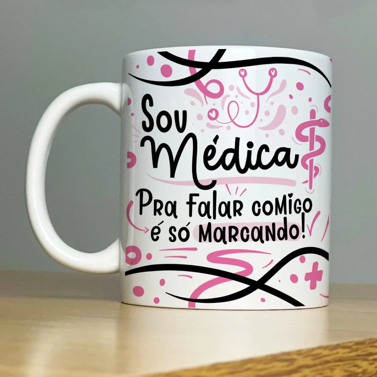 Caneca Personalizada Profissão Médica - Image 2