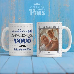 Caneca Personalizada Dia dos Pais (Vovô 2)