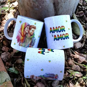 Caneca Amoré amor, Feliz dia dos Namorados