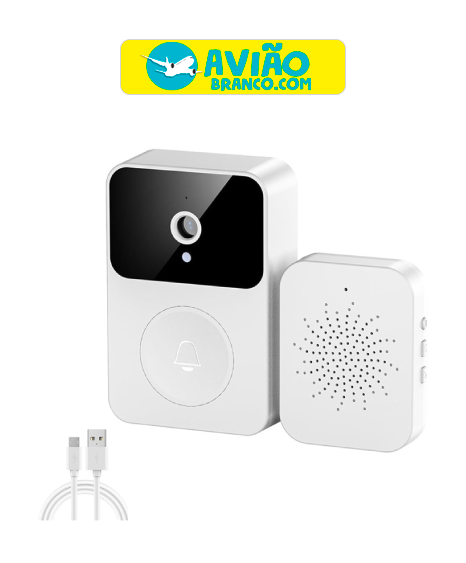 Campainha Com Câmera Wifi Inteligente Áudio Fornecedor Atacado Caixa Fechada - Image 7