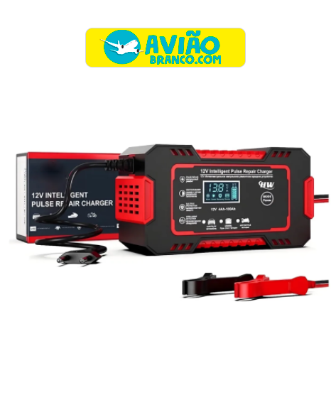 Carregador de Bateria De Carro e Moto 12V até 100Ah Fornecedor Atacado Caixa Fechada - Image 5