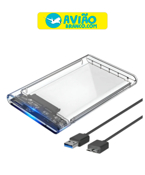 Case Para Hd Slim Externo Usb 3.0 Fornecedor Atacado Caixa Fechada - Image 3