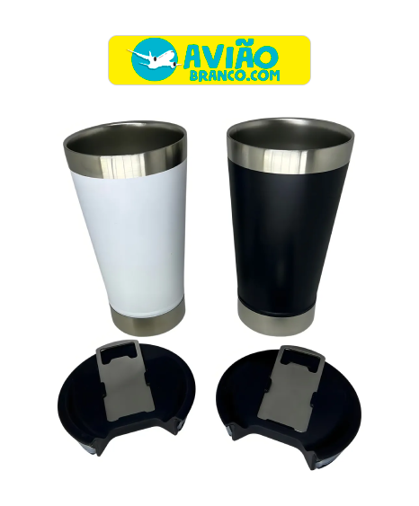 Copo Térmico Em Inox Com Tampa E Abridor Fornecedor Atacado Caixa Fechada - Image 4