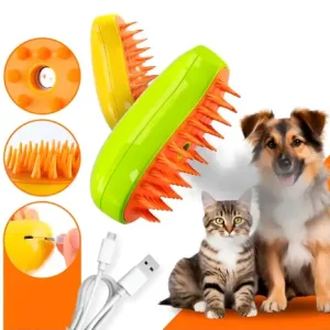Escova a vapor para gatos e cães Fornecedor Atacado Caixa Fechada