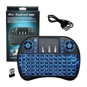 Mini Teclado Bluetooth Controle Tv Box Smart Tv Fornecedor Atacado Caixa Fechada